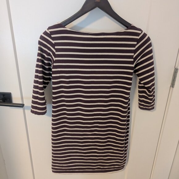 Ganni Old Spice Striped Jersey Shift Dress Size XS - Picture 6 of 8